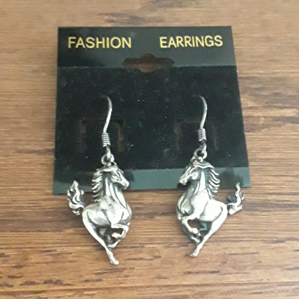 Horse earrings